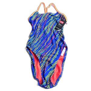 Tyr Sassari Cutoutfit Royal/Gold size 26 Girls see the picture w the measurement